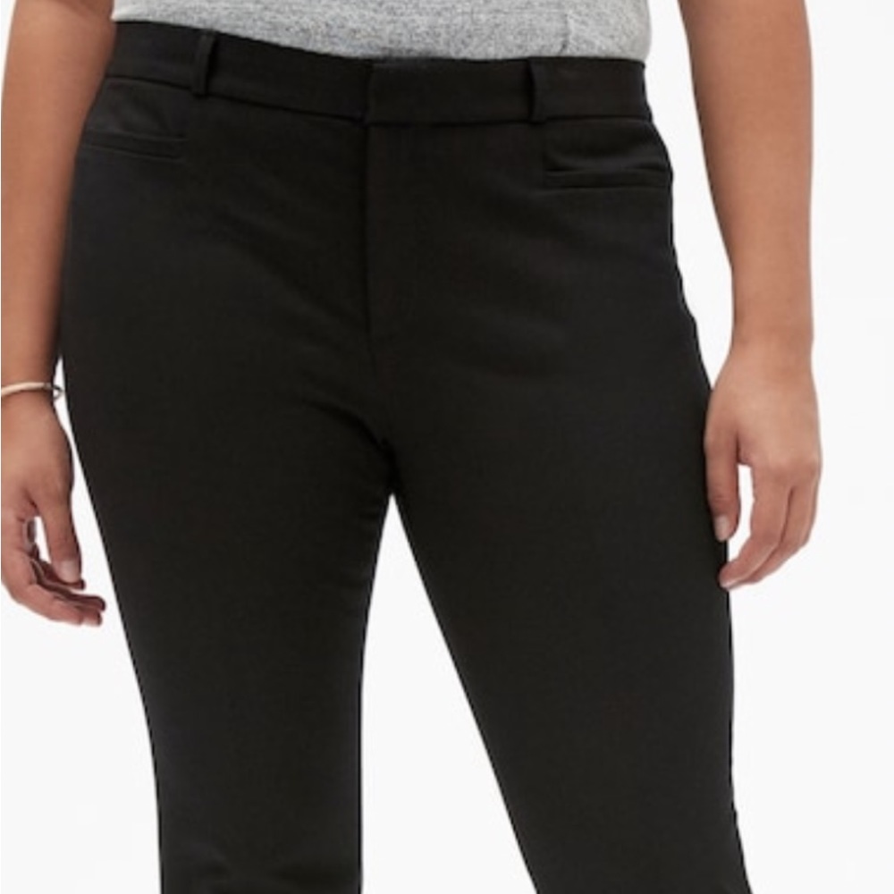 Banana Republic black cropped pants